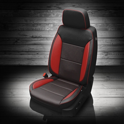 Chevrolet Silverado Regular Cab Katzkin Leather Seats (3 passenger front seat with no under seat storage), 2024, 2025, 2026