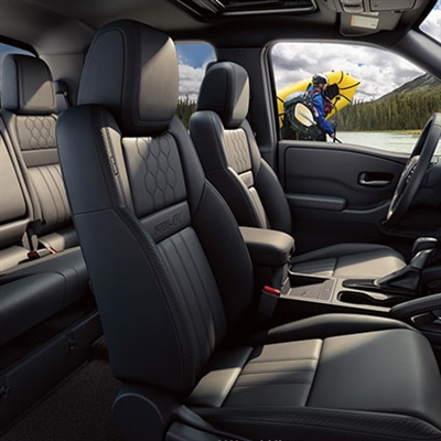 Nissan Frontier S Crew Cab Katzkin Leather Seat Upholstery, 2022, 2023, 2024