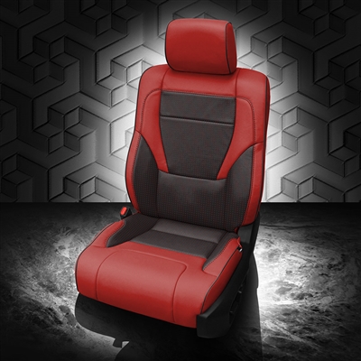 Toyota Tundra Double Cab Katzkin Leather Seat Upholstery (power driver's seat, without rear armrest), 2022, 2023, 2024, 2025, 2026