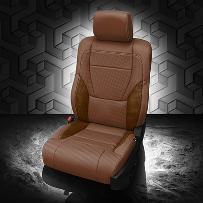 Toyota Tundra Double Cab Katzkin Leather Seat Upholstery, 2022, 2023, 2024 (manual driver)