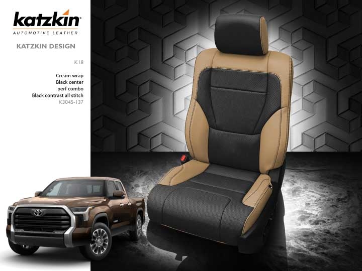 Toyota Tundra SR5 / TRD CREWMAX Katzkin Leather Interior (2