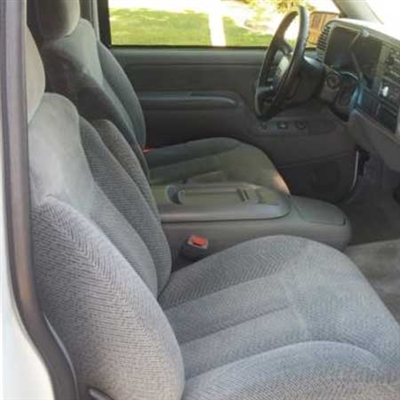 Chevrolet Tahoe 2 Door Katzkin Leather Seat Upholstery (2 passenger front seat), 1995, 1996, 1997, 1998, 1999