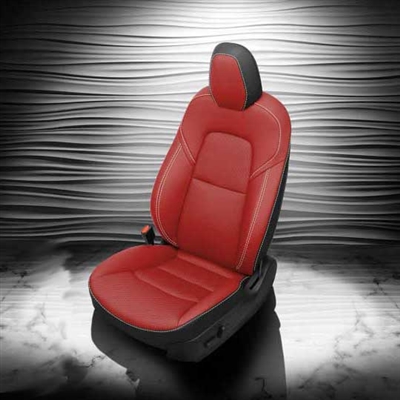 Tesla Model Y Katzkin Leather Seat Upholstery Covers (rounded rear insert), 2023