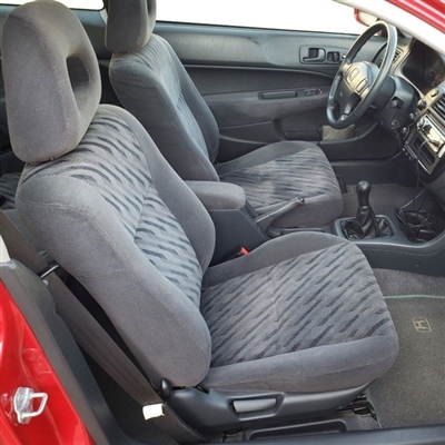 1999, 2000 Honda Civic Coupe SI Katzkin Leather Upholstery