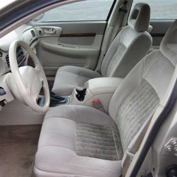 Chevrolet Impala LS Katzkin Leather Seat Upholstery, 2000, 2001, 2002, 2003, 2004, 2005 (2 passenger front seat, donut headrest)