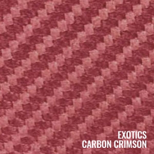 Katzkin Color Exotic Carbon Crimson
