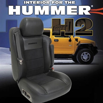 Hummer H2 Katzkin Leather Seat Upholstery Kit