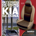 Kia Sedona Katzkin Leather Seat Upholstery Kit