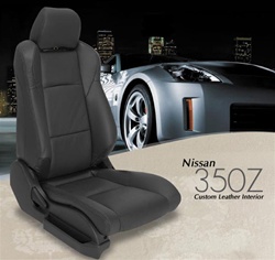 Nissan 350Z Katzkin Leather Seat Upholstery Covers