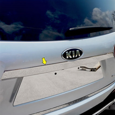 Kia Sorento Chrome License Bar Trim, 2016, 2017, 2018, 2019, 2020