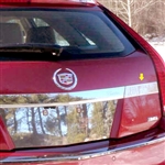 Cadillac CTS Sport Wagon Chrome License Bar Extension, 2pc. Set, 2010, 2011, 2012, 2013, 2014