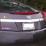 Cadillac CTS Coupe Chrome License Bar Extension, 2011, 2012, 2013, 2014