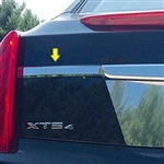 Cadillac XTS Chrome License Bar Extension, 2013, 2014, 2015