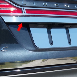 Lincoln MKC Chrome License Bar Trim, 2015, 2016, 2017, 2018, 2019