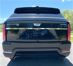 Cadillac Escalade IQ Chrome License Bar Accent Trim, 2025, 2026
