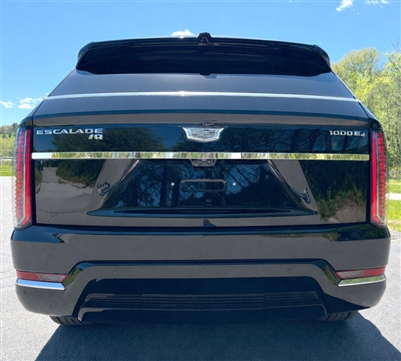 Cadillac Escalade IQL Chrome License Bar Accent Trim, 2025, 2026