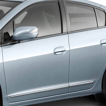 Honda Insight Chrome Lower Door Moldings, 2010, 2011, 2012, 2013, 2014