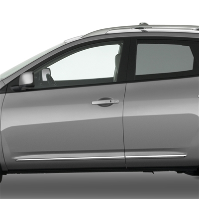 Nissan Rogue SELECT Chrome Door Moldings, 2014, 2015