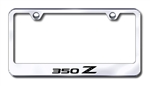 Nissan 350Z Chrome License Plate Frame