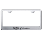 New Style Cadillac Chrome License Plate Frame