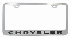 Chrysler Chrome License Plate Frame