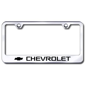 Chevrolet Premium Chrome License Plate Frame