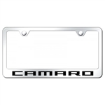 Chevrolet Camaro Premium Chrome License Plate Frame