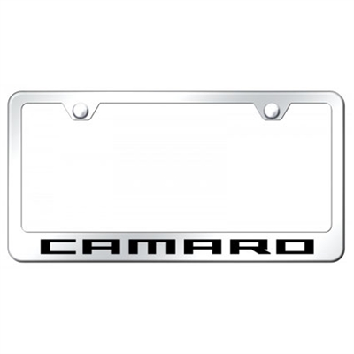 Chevrolet Camaro Premium Chrome License Plate Frame