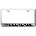 New Style Cadillac Escalade Chrome License Plate Frame