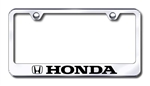 Honda Chrome License Plate Frame
