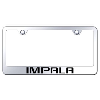 Chevrolet Impala Premium Show Chrome License Plate Frame