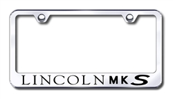 Lincoln MKS Premium Chrome License Plate Frame