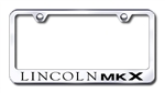 Lincoln MKX Premium Chrome License Plate Frame