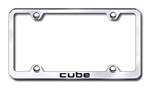 Nissan Cube Chrome License Plate Frame