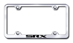 Cadillac SRX Laser Etched Chrome License Plate Frame
