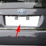 Toyota Prius Chrome License Plate Bezel, 2010, 2011, 2012, 2013, 2014, 2015