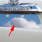 Toyota 4Runner Chrome License Plate Bezel, 2010, 2011, 2012, 2013, 2014, 2015, 2016, 2017, 2018, 2019, 2020, 2021, 2022, 2023, 2024