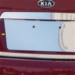 Kia Forte Chrome License Plate Bezel, 2010, 2011, 2012, 2013