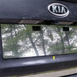 Kia Optima Chrome License Plate Bezel, 2011, 2012, 2013, 2014, 2015
