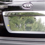 Kia Sorento Chrome License Plate Bezel, 2011, 2012, 2013, 2014, 2015