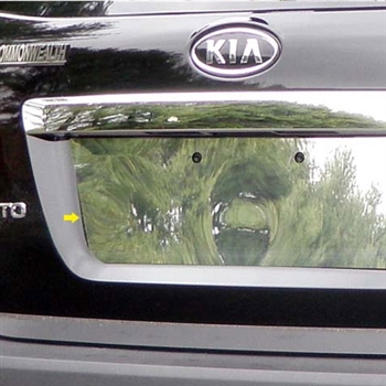 Kia Sorento Chrome License Plate Bezel, 2011, 2012, 2013, 2014, 2015