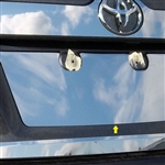 Toyota Camry Chrome License Plate Bezel, 2012, 2013, 2014