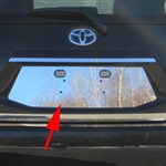Toyota Prius C Chrome License Plate Bezel, 2012, 2013, 2014, 2015, 2016, 2017, 2018, 2019
