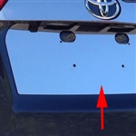 Toyota Rav4 Chrome License Plate Bezel, 2013, 2014, 2015