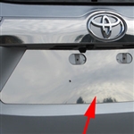 Toyota Highlander Chrome License Plate Bezel, 2014, 2015, 2016, 2017, 2018, 2019