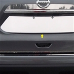 Nissan Rogue Chrome License Plate Bezel, 2014, 2015, 2016, 2017, 2018, 2019, 2020