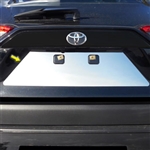 Toyota Rav4 Chrome License Plate Bezel, 2019, 2020, 2021, 2022, 2023, 2024, 2025