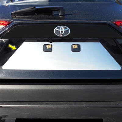 Toyota Rav4 Chrome License Plate Bezel, 2019, 2020, 2021, 2022, 2023