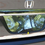 Honda Civic Sedan Chrome License Plate Bezel, 2006, 2007, 2008, 2009, 2010