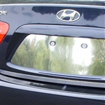 Hyundai Elantra Chrome License Plate Bezel, 2006, 2007, 2008, 2009, 2010